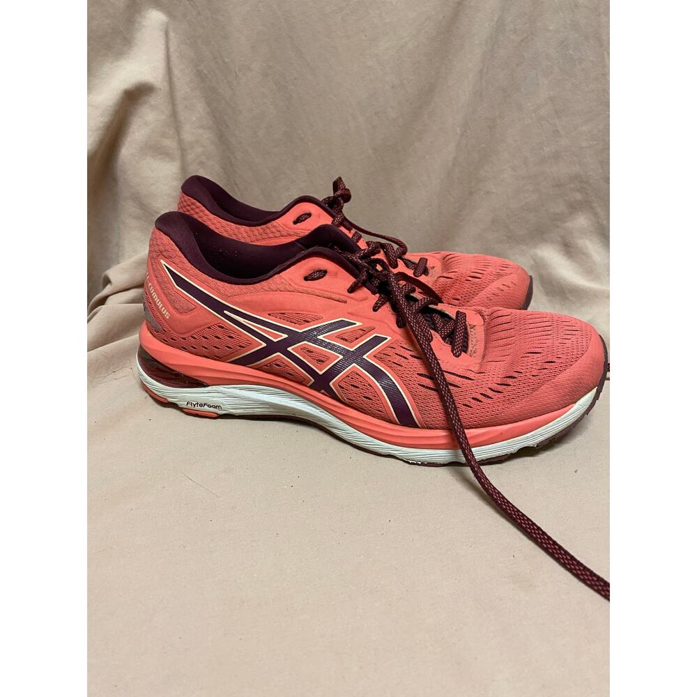 Asics Womens Gel Cumulus 20 1012A008 Pink Running Shoes Sneakers Size 11